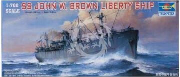 PROMOCYJNA CENA-SS John W. Brown Liberty Ship Trumpeter 05756 skala 1/700