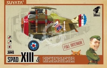 Spad XIII & Rickenbacker Full Interior  Suyata SK-003 