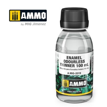 Rozcieńczalnik - Enamel Odourless Thinner (100mL) Ammo By Mig Jimenez A.Mig 2019