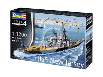 PREORDER -USS New Jersey Revell 05183 skala 1/1200 