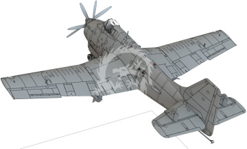 Gannet AEW.3 Sword SW48014 skala 1/48