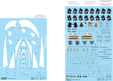 F-16C Block 52 Black Knights Republic of Singapore Air Force - Kinetic K48133 skala 1/48