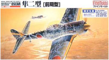 Nakajima Ki-43 II Oscar Early Version w/Camouflage Decals Limited Production - Fine Molds FB2SP skala 1/48