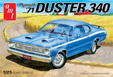 '71 Plymouth Duster 340 -  AMT 1118 skala 1/25