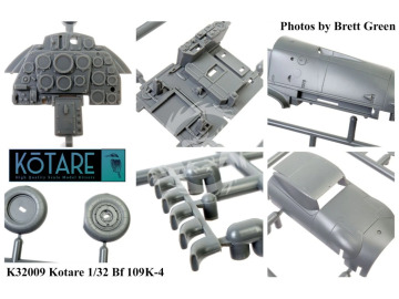  Bf 109K-4 Messerschmitt - Kotare K32009 skala 1/32