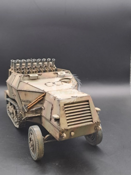  sReihenwerfers auf Fahrgestell S 303 (f) - KM Model KM-72003 Wydruk 3D skala 1/72