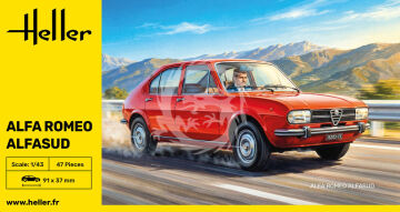 PRZEDSPRZEDAZ -  Alfa Romeo Alfasud - Heller 80182 skala 1/43 