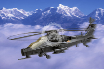 Helikopter WZ-10 Thunderbolt Snap z diodą LED - Hobby Boss 81904 