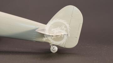 MDR48315 Metallic Details Koła i goleń podwozia ogonowego Hawker Typhoon 1/48