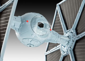 TIE Fighter + farby i klej - Revell 63605 - 1/110