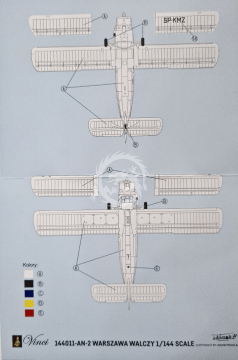 An-2 Kubuś Vinci 144012 skala 1/144