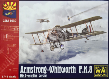 Model plastikowy Armstrong-Whitworth F.K.8 Late Production Copper State Models CSM 1030 skala 1/48