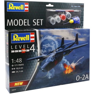 O-2A Skymaster SET - Revell 63819 skala 1/48