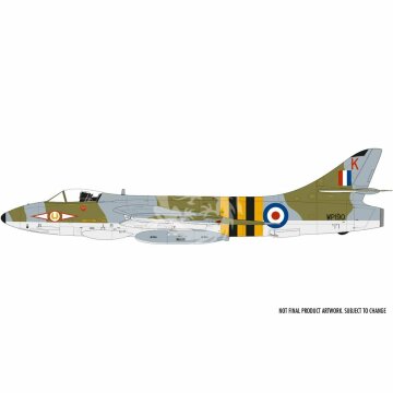 Hawker Hunter F.4 Airfix A09189 skala 1/48