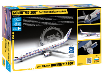 Boeing 757-300 TM Zvezda 7041 skala 1/144