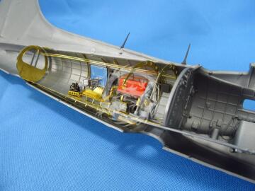 B-17 Waist-gunners cabin Metallic Details  MDR4892 skala 1/48