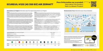 ECUREUIL H125 (AS 350 B3) AIR ZERMATT Heller 80490 skala 1/48