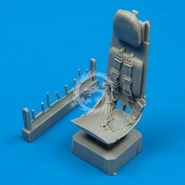 Heinkel He 162 - Ejection Seat w/ Safety Belts for Trimaster, Dragon Quickboost QB 48 025 skala 1/48