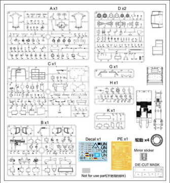 PRZEDSPRZEDAŻ - GFF Eagle IV EKT / FüPers 2013 Das Werk DW35039 skala 1/35