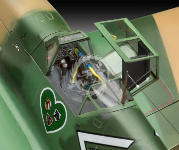 Messerschmitt Bf 109 G-2/4 + farby i klej - Revell 63829 skala 1/32