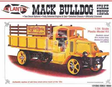 Mack Bulldog Stake Truck - Atlantis  M2402 skala 1/24