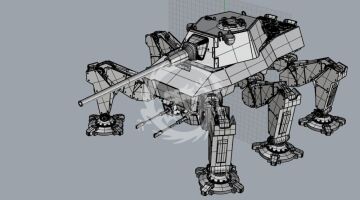 German High mobility Mech , sinper with 105mm/L68 gun - Modelcollect UA35006 skala 1/35