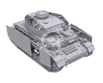 Pz.Kpfw. IV Ausf. F1 Vorpanzer & Schürzen (3 in 1) -  Border Model BT-003 skala 1/35