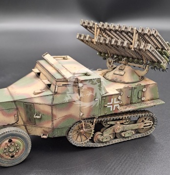 Panzerjager-Fahrzeuge mit 7,5 cm PaK 40 S 307(f) VERSION B - Km Model KM-35004VB skala 1/35 