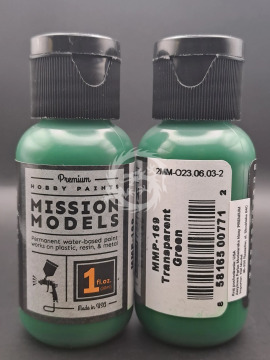 Transparent Green - Mission Models MMP-169 