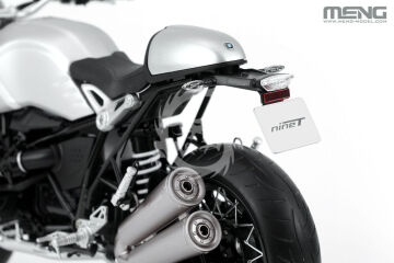  BMW R nineT Option 719 Aluminium (Pre-colored Edition) - MENG-Model MT-003v skala 1/9