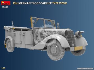  Kfz.1 German Troop Carrier Type 170VK - MiniArt 35486 skala 1/35