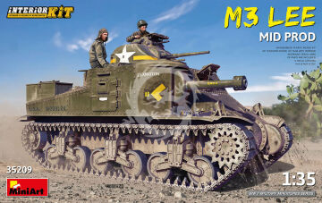 NA ZAMÓWIENIE - M3 Lee Mid Prod. Interior Kit - MiniArt 35209 skala 1/35