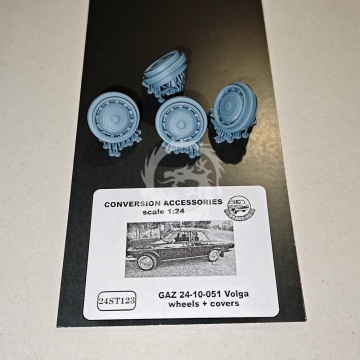 Gaz 24-10-051 Volga wheels + convers - Start 43 ST123 skala 1/24