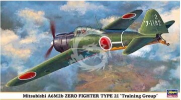 Mitsubishi A6M2b Zero Fighter Type 21 `Training Group´ - Hasegawa 09834 skala 1/48