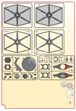 Model plastikowy First Order Special Forces Tie Fighter Revell 06693 skala 1/35