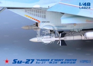 Model plastikowy Su-27 Flanker B Great Wall Hobby L4824 skala 1/48