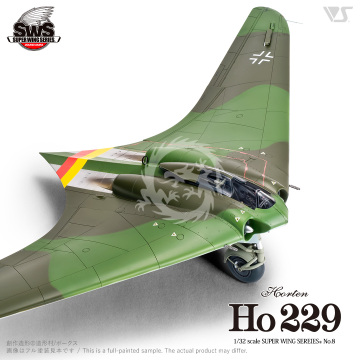 HORTEN HO229 Zoukei-Mura SWS08 skala 1/32