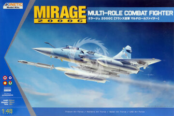Mirage 2000C - Kinetic K48042 skala 1/48