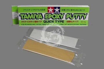 Szpachlówka dwuskładnikowa - Epoxy Putty Quick Dry Tamiya 87051 