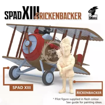 Spad XIII & Rickenbacker Full Interior  Suyata SK-003 