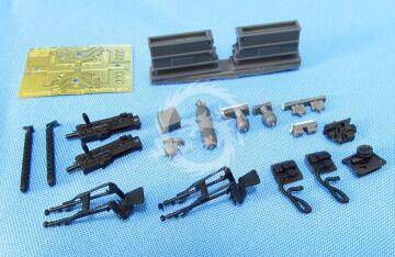 B-17 Waist-gunners cabin Metallic Details  MDR4892 skala 1/48