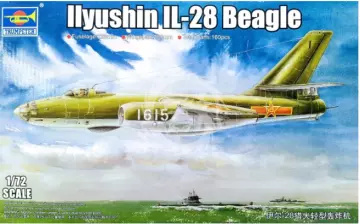 Ilyushin Il-28 Beagle Trumpeter 01604 skala 1/72