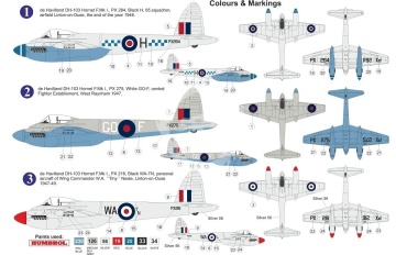 de Havilland DH-103 Hornet F Mk.I/F.1 AZmodel AZ7651 skala 1/72