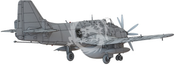 Gannet AEW.3 Sword SW48014 skala 1/48