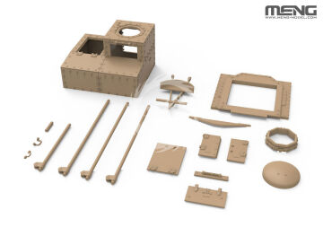  French FT T.S.F Radio Version (incl. resin parts) - MENG-Model SS-021 skala 1/35