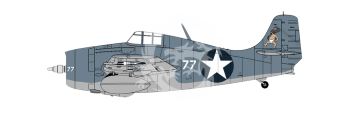 F4F-4 Wildcat Airfix A02070A skala 1/72
