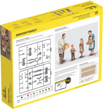 Grocer Family - Heller 58758 skala 1/24