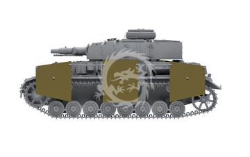 Pz.Kpfw. IV Ausf. F1 Vorpanzer & Schürzen (3 in 1) -  Border Model BT-003 skala 1/35