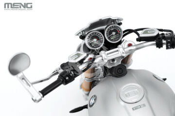  BMW R nineT Option 719 Aluminium (Pre-colored Edition) - MENG-Model MT-003v skala 1/9