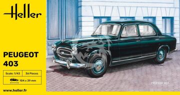 Peugeot 403 - Heller 80161 skala 1/43